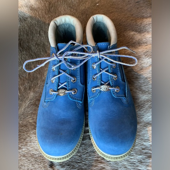 Timberland Nellie Chukka blue ankle boots - size 8 - Picture 3 of 4